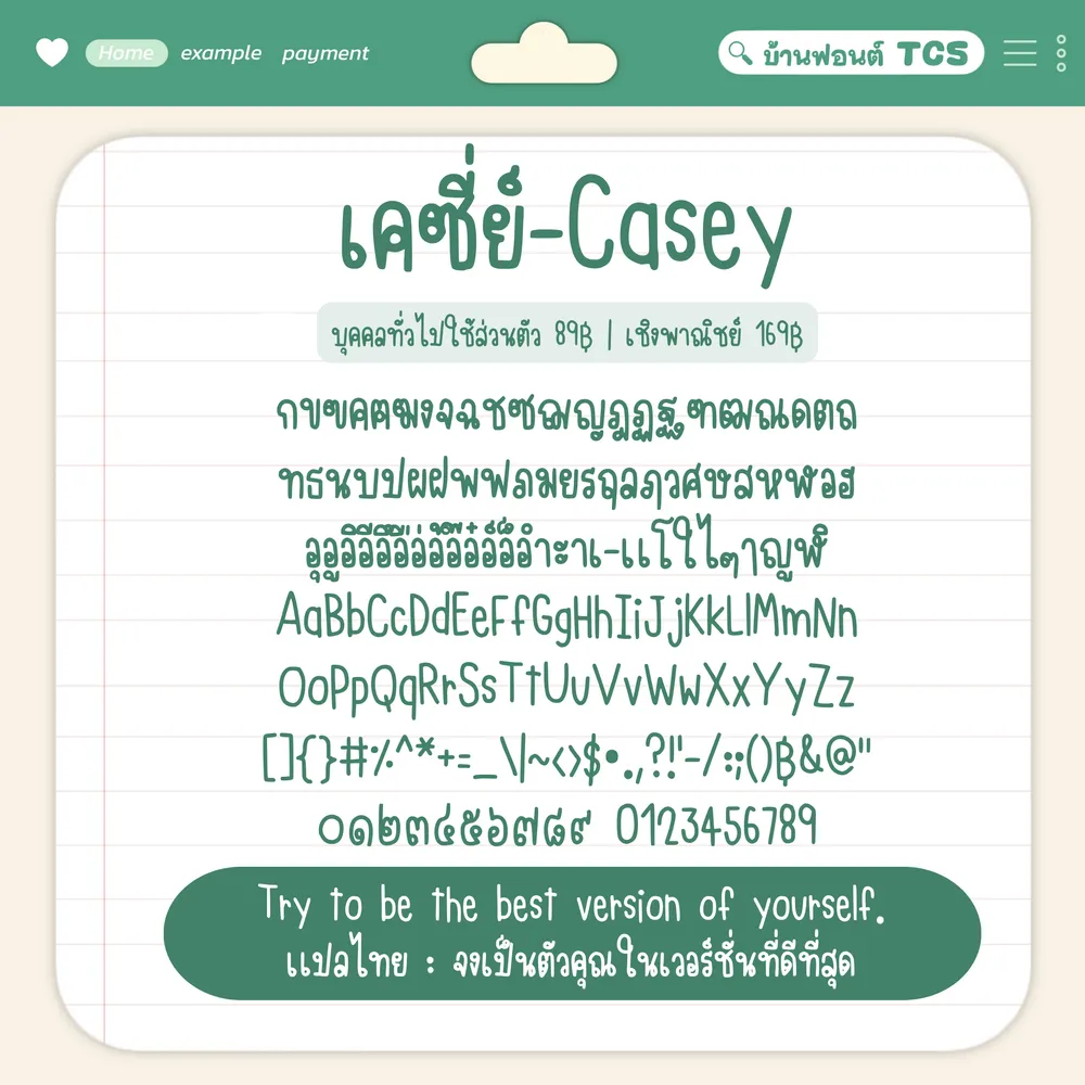 TCS เคซี่ย์ รูปที่ 3