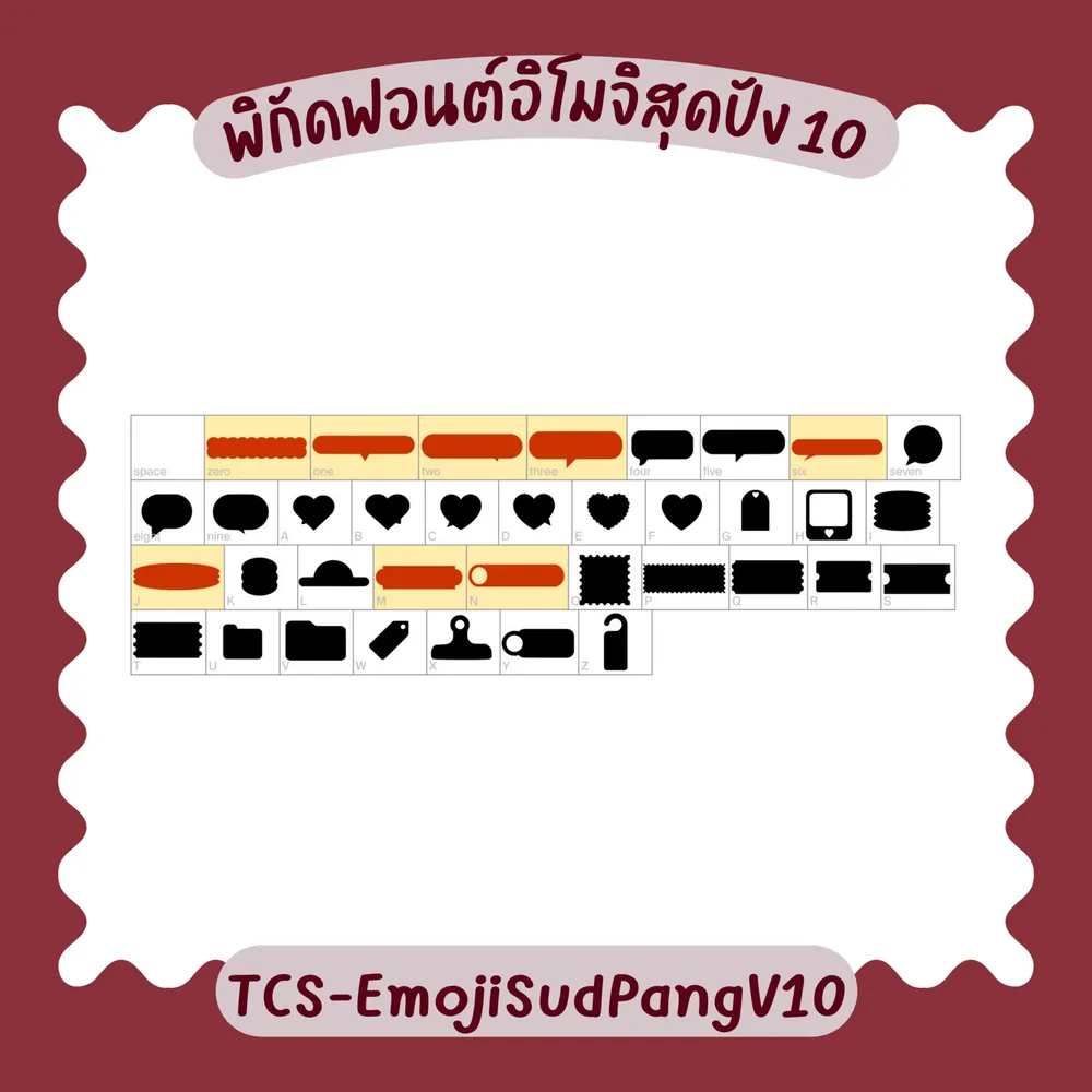 TCS อิโมจิสุดปัง v.10 รูปที่ 3